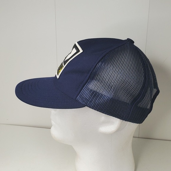 VTG Whayne Supply Patch CAT Backhoe Caterpillar Snapback Cap Trucker Hat USA - Picture 3 of 9